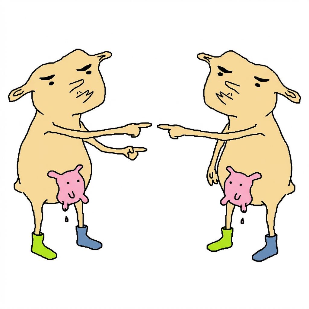 pointing